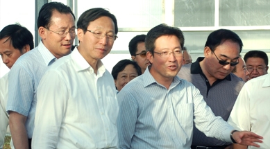 農(nóng)業(yè)農(nóng)村部黨組書記、部長韓長賦視察我公司